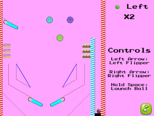 Gumball Pinball Game