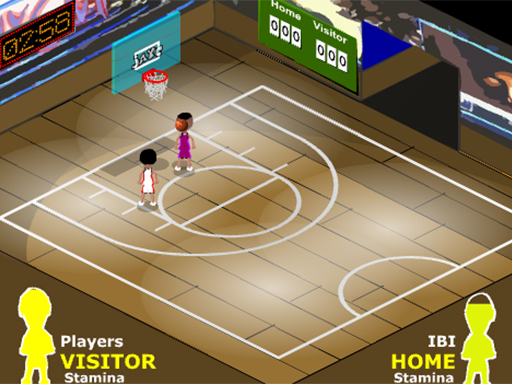 Hardcourt Basketball Game